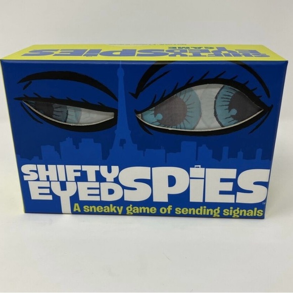 Big G creative Other - Shifty Eyed Spies Game Like NEW A sneaky game of sending EYE signals 4-8 players